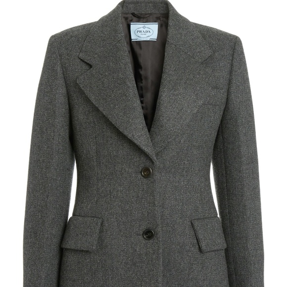 Prada herringbone blazer - Picture 1 of 6